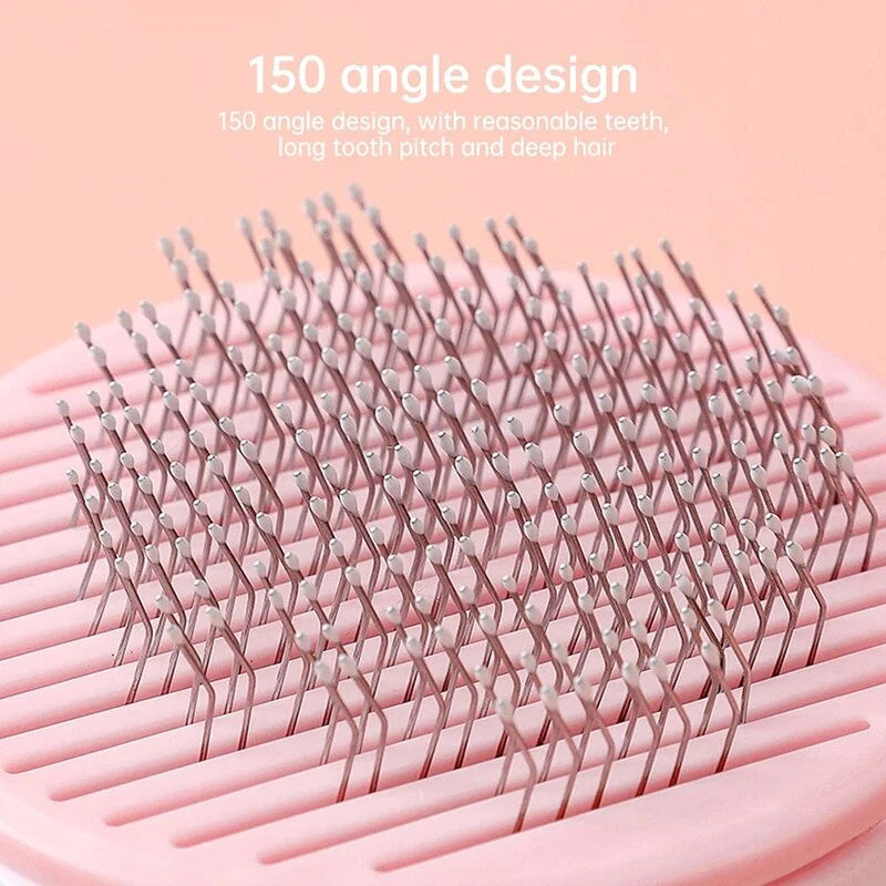 Pet Cat Brush Dog Comb Self Cleaning Slicker Brush for Cat Dog Hair Removes Tangled Pet Hair Massages Comb Cats Accessories