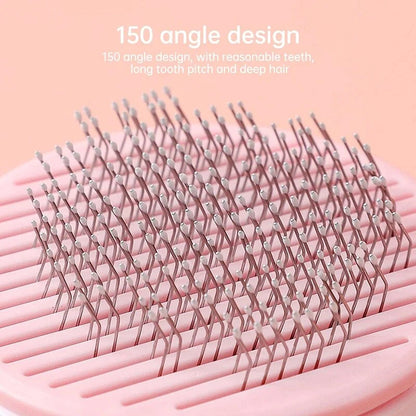 Pet Cat Brush Dog Comb Self Cleaning Slicker Brush for Cat Dog Hair Removes Tangled Pet Hair Massages Comb Cats Accessories